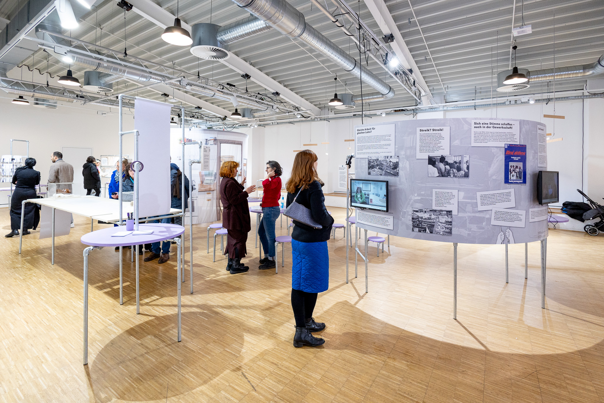 2022-2024: Implementation of the participatory DOMiDLabs, which will develop museum design strategies for future exhibitions in four laboratories with subsequent exhibitions involving the urban community. Photo: Vincent Dino Zimmer - Kollektiv Plus X